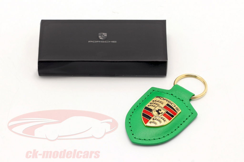 leder-schluesselanhaenger-porsche-wappen-python-gruen-wap0500330nwsa/