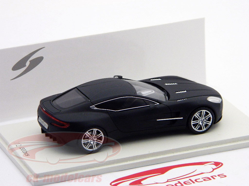 Spark 1:43 アストンマーチンOne-77マットブラック PD04311021