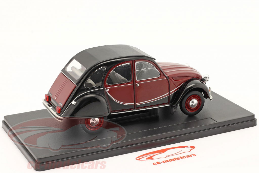 504-028 FX 1/24 シトロエン 2CV 6 Charleston Citroen 2CV Charleston 2CV6 Red Diecast Very Detailed G LGB