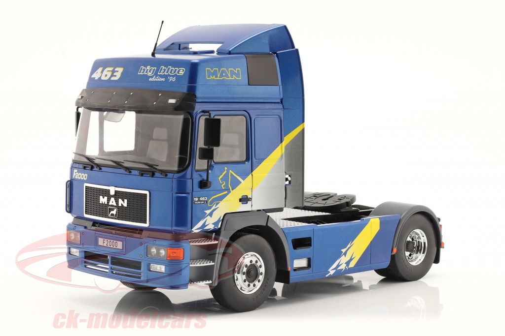 modelcargroup-1-18-man-f2000-truck-big-blue-edition-1994-bleu-modelcar-group-mcg18133/
