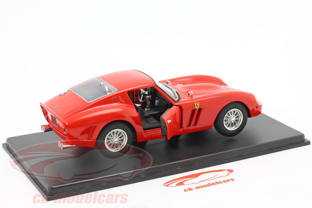美品　洋書　FERRARI Bburago 1:24 Ferrari 250 GTO year 1962 red CK75605 model car