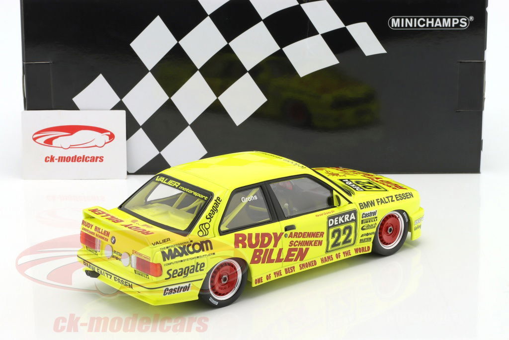 Minichamps 1:18 BMW M3 Evo #22 DTM 1989 Harald Grohs