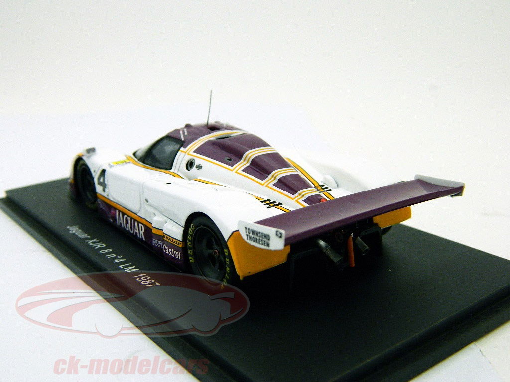 Spark 1:43 ジャガーXJR 8＃4 24ルマン1987チーバー/ Boesel