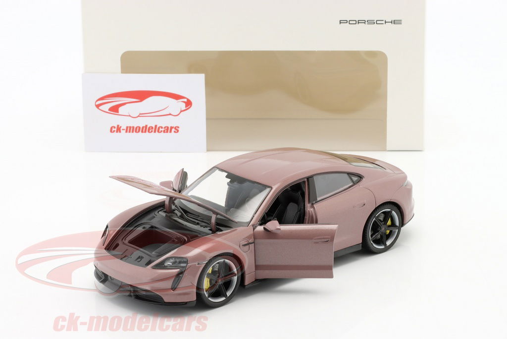ポルシェ タイカン ターボS ピンク WELLY ミニカー 1/24 ポルシェ タイカン ターボS ピンク WELLY ミニカー 1/24 - メルカリ