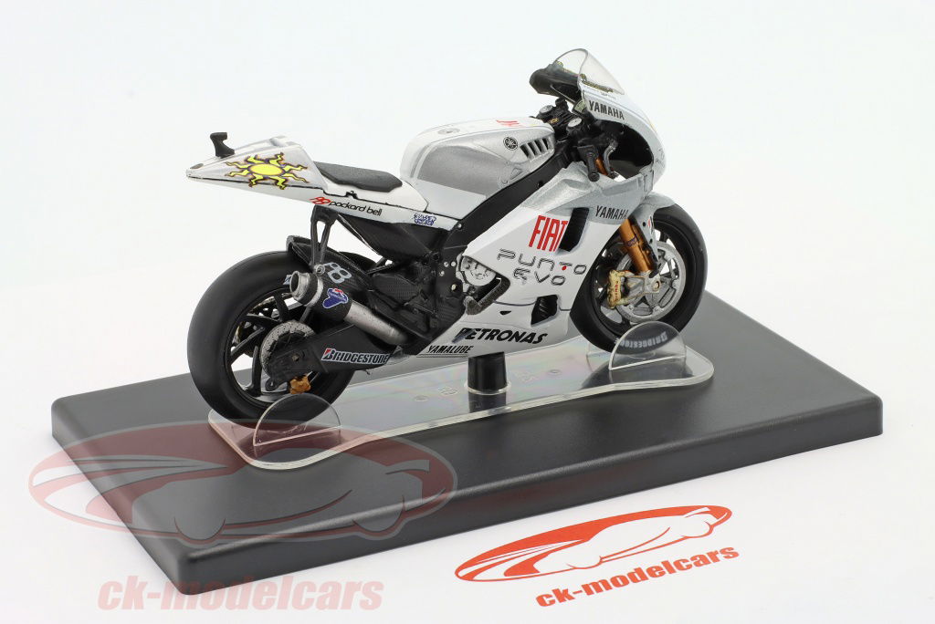 Altaya 1:18 V. Rossi Yamaha YZR-M1 #46 MotoGP Estoril 世界