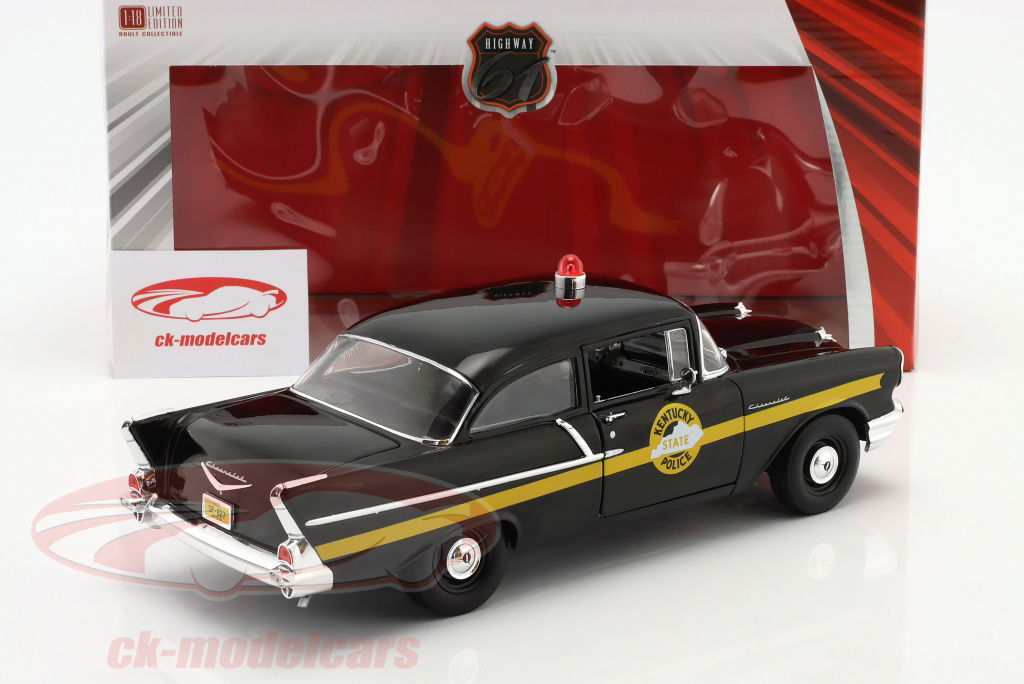 1/18 1957 ベルエア ポリスカー Road Signature 1/18 1957 Chevrolet BEL AIR Police Version Road Signature