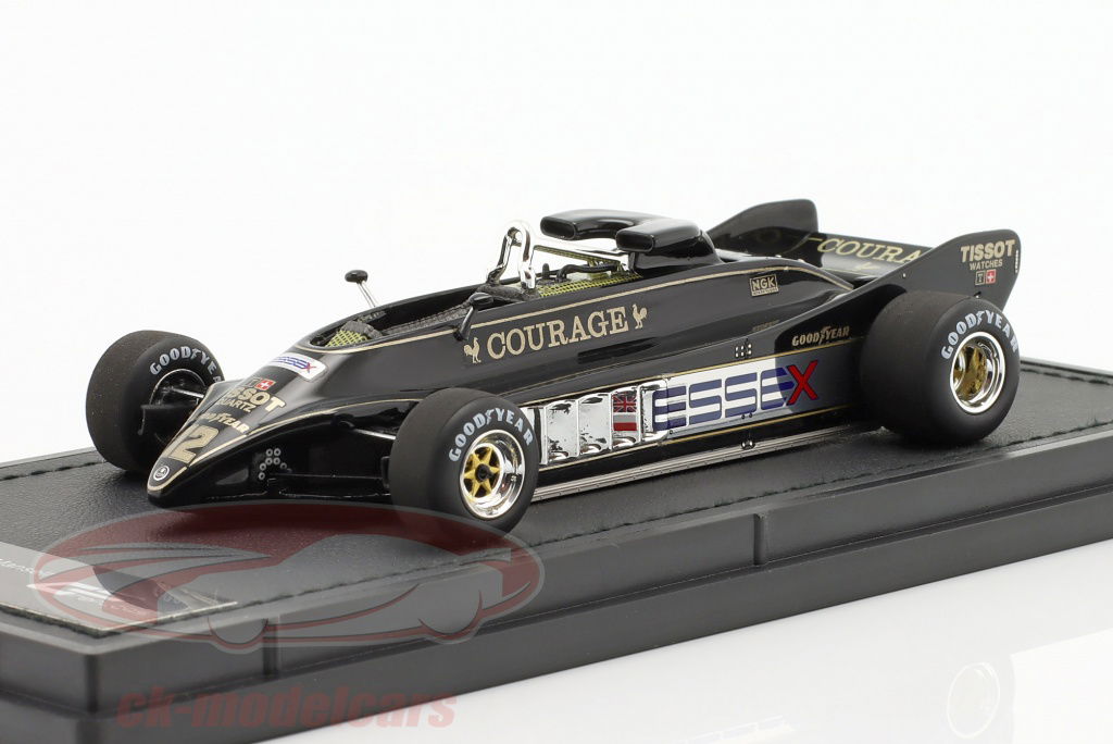 1/43 ロータス 87 ラスベガス GP 1981 JPS　#12 マンセル Tecnomodel Lotus 87 F1 JPS GP Las Vegas USA 1981 Mansell #12