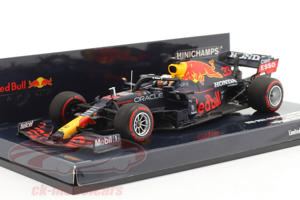 minichamps redbull 2021 Dutch GP ミニカー Minichamps 1:43 Red Bull RB16B Verstappen Winner Dutch GP