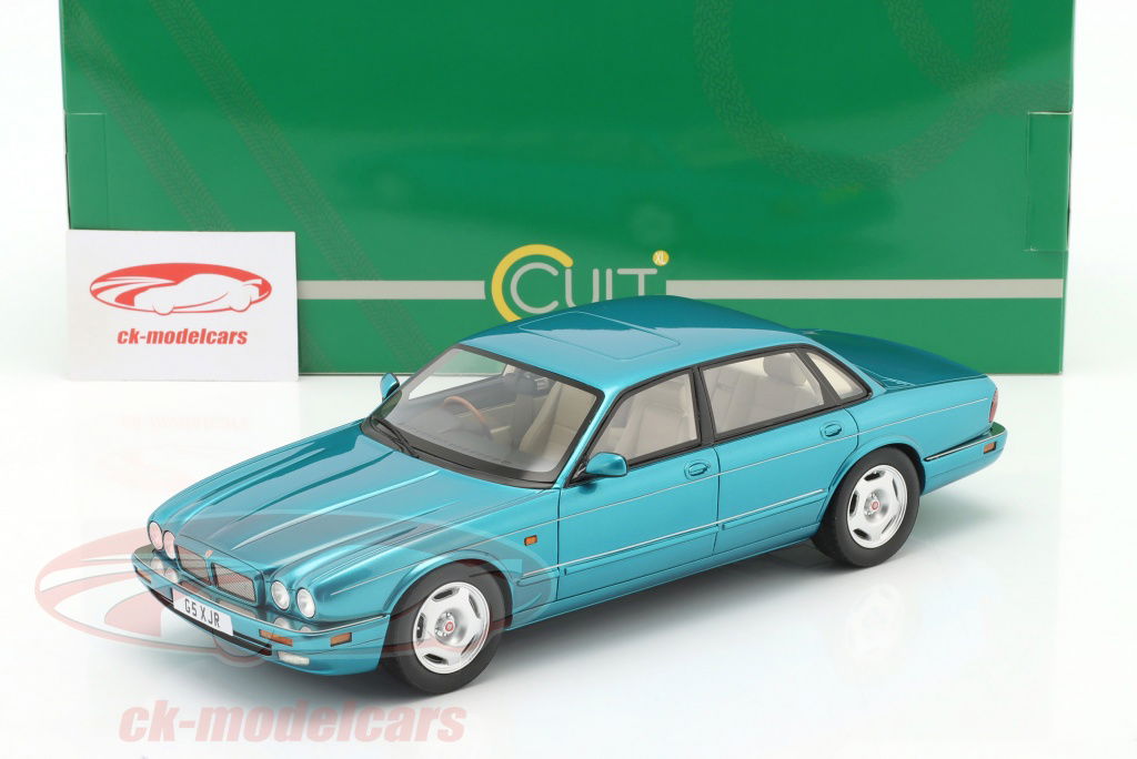 Cult 1/18 ジャガー XJR X300 turqoise 1995 CULT Scale Models 1/18 Jaguar XJR X300 turquoise 1995 with