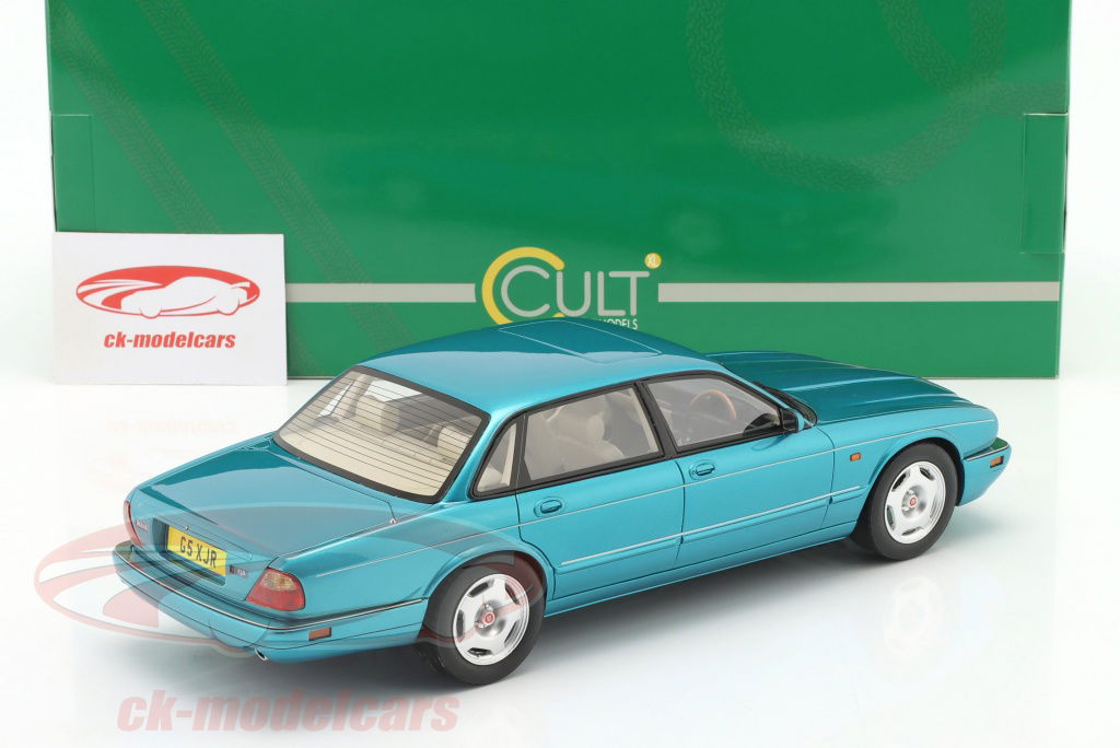 Cult Scale Models 1:18 Jaguar XJR X300 year 1995 turquoise
