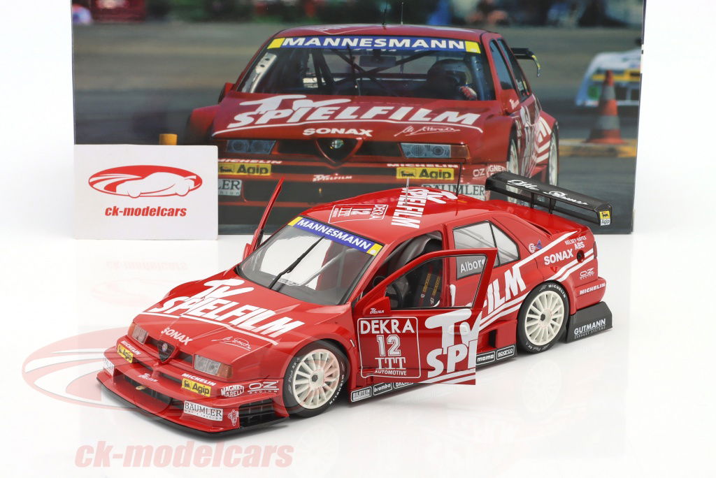WERK83 1:18 Michele Alboreto Alfa Romeo 155 V6 TI #12 DTM