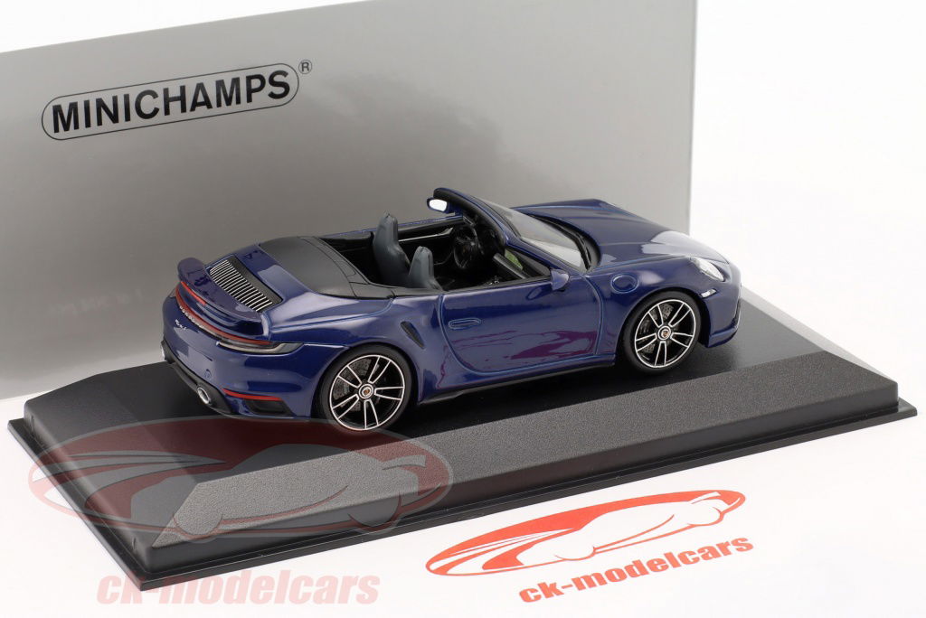 ミニカー MINICHAMPS 1/43 Porsche 911 turquoise Minichamps 1:43 Porsche 911 Turbo S China 20th Anniversary
