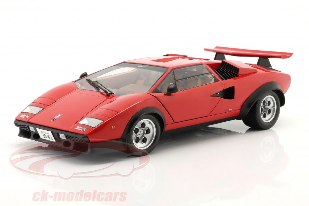 Kyosho 1:12 Lamborghini Countach LP500S Walter Wolf 1982 red