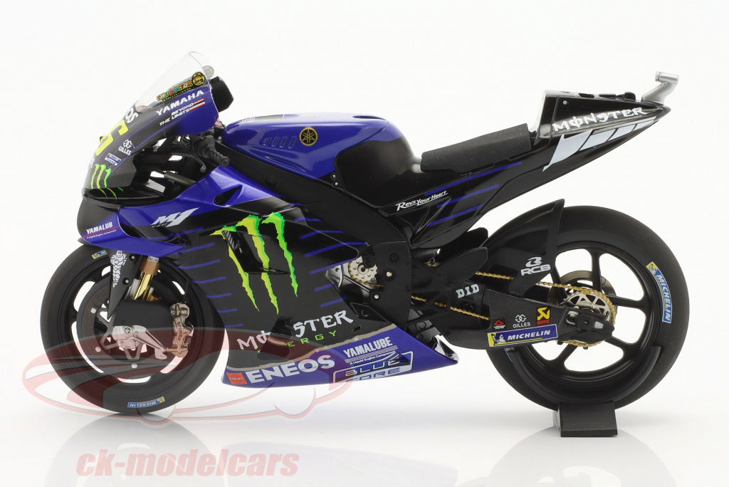 Yamaha YZR-M1 1/12 スケール Valentino Rossi Yamaha YZR M1 Valentino Rossi 2009 Rare Motorcycle Bike