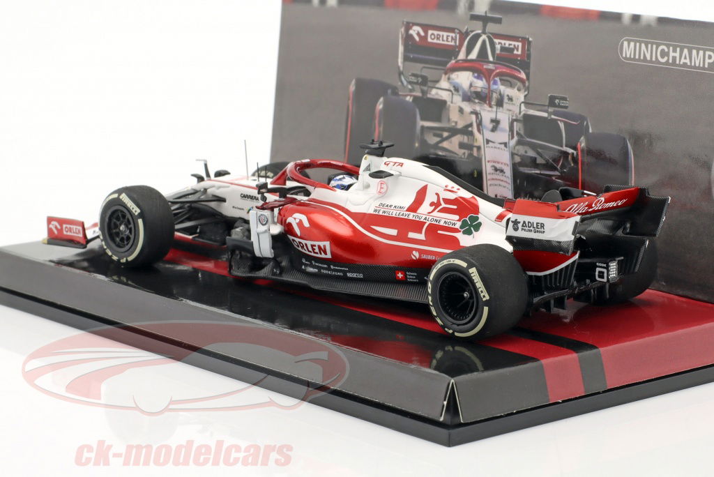 Spark 1/43 Alfa Romeo Racing C39 シェイクダウン Alfa Romeo F1 C39 #7 Kimi Raikkonen Fiorano Shakedown