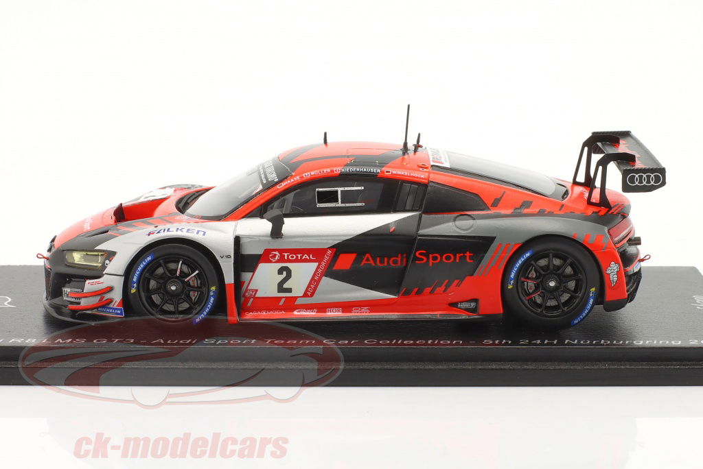 spark 1/43 audi R8 ニュル　2017年ウィナー spark 1/43 audi R8 ニュル 2017年ウィナー - メルカリ
