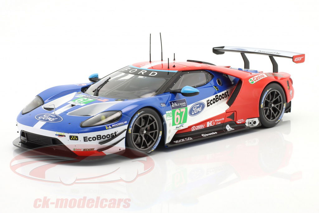 Ixo 1:18 Ford GT #67 24h LeMans 2017 Tincknell, Priaulx, Derani