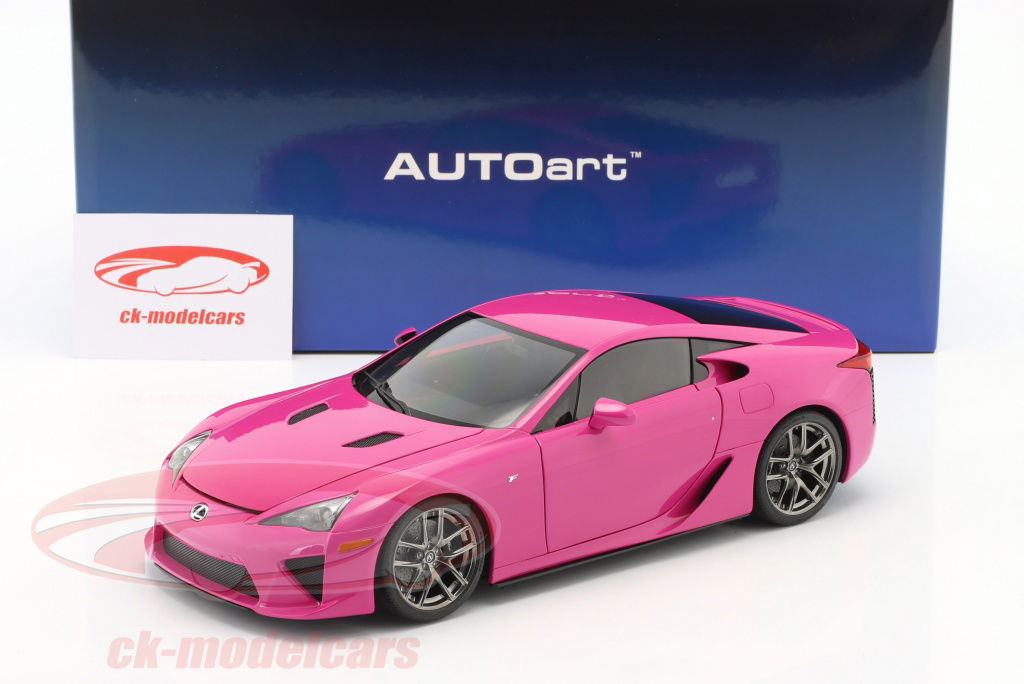 ミニカー Autoart 1/18 2010 Lexus LFA Nurburgring LEXUS LFA NURBURGRING PACKAGE MATTE BLACK BY AUTOart 1:18