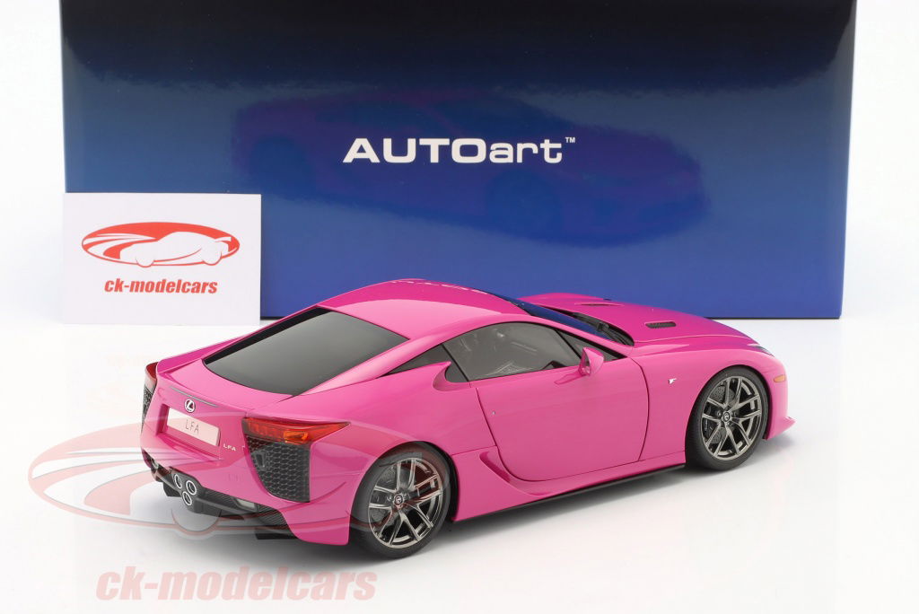 AUTOart 1:18 Lexus LFA 建設年 2010 ピンク 78859 モデル 車