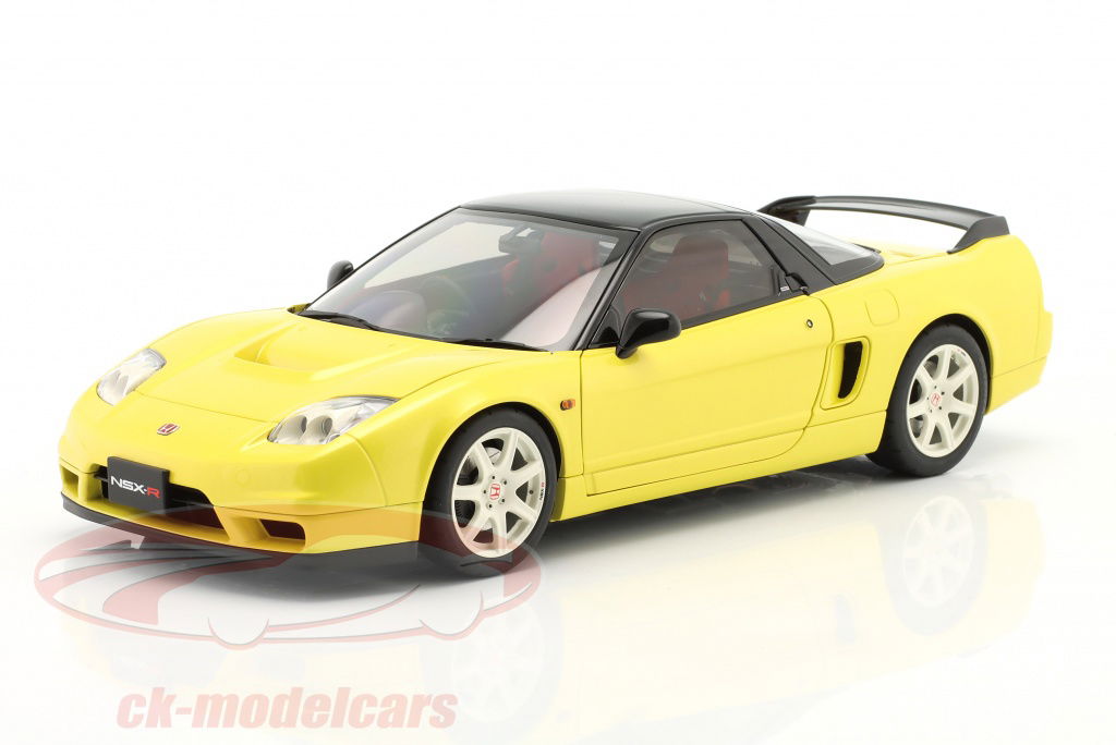 AUTOart 1:18 Honda NSX-R (NA2) 建設年 2019 黄色 73214 モデル