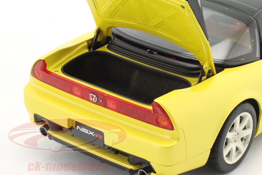 AUTOart Honda NSX Type R イエロー 1/18　おまけつき 1/18 Honda NSX-R (NA2) (Indy Yellow Pearl) Finished Model