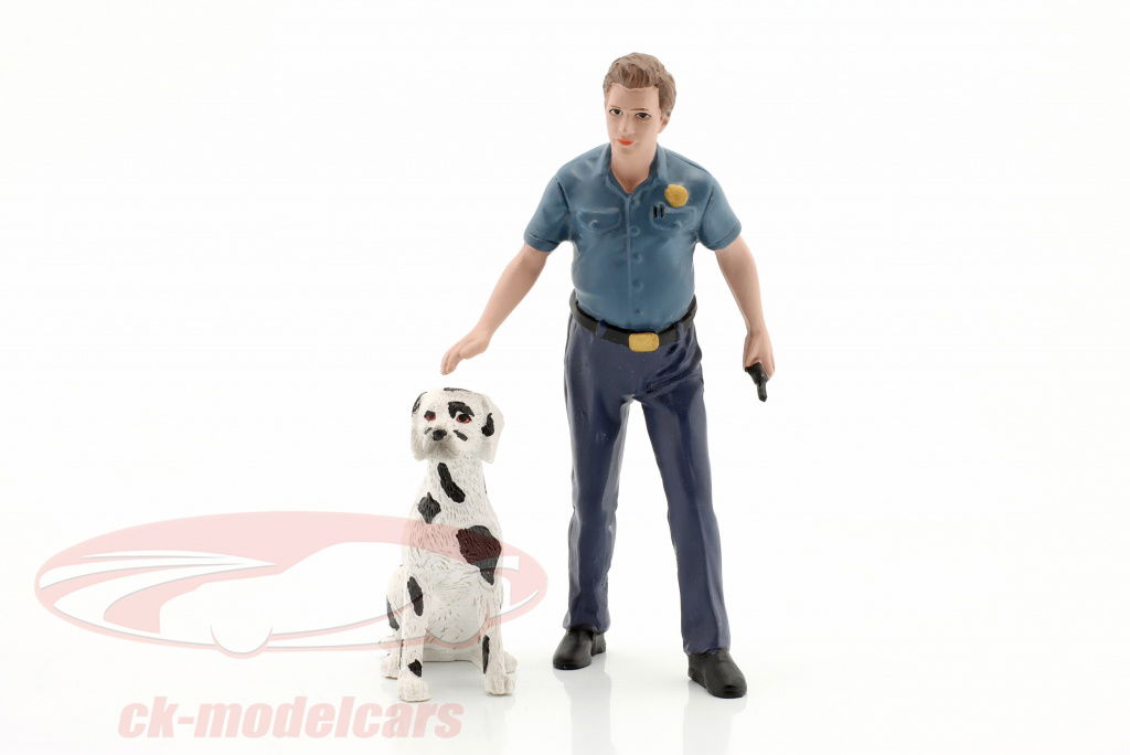 american-diorama-1-18-firefighters-fire-dog-training-chiffre-ad76320/