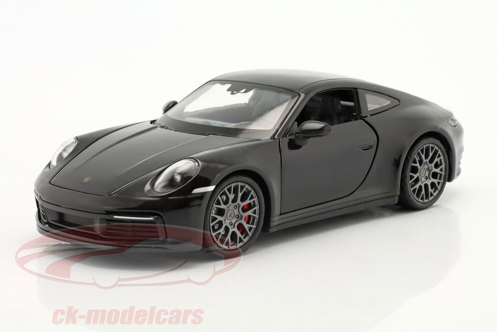 welly-1-24-porsche-911-992-carrera-4s-bygger-2019-sort-24099/