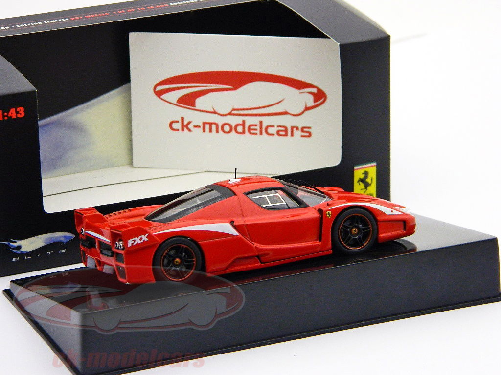 HotWheels Elite 1:43 Ferrari FXX Evoluzione 2007 red N5584