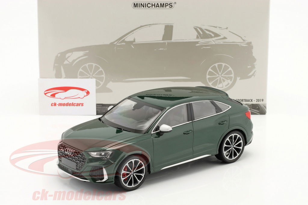 ミニチャンプス 1/18　アウディRS Q3 スポーツバック グレー 再値下ミニチャンプス 1/18アウディ RS Q3 スポーツバック