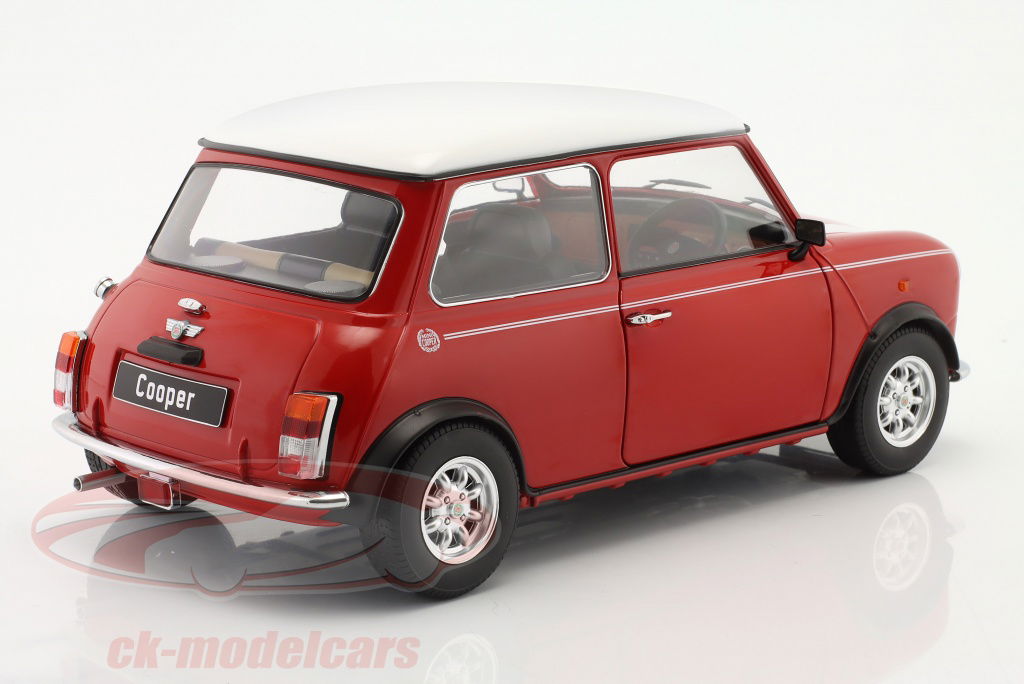 KK 1/12 ミニ クーパーMINI COOPER RHD レッド×ホワイト KKスケール KK scale 1/12 Mini Cooper RHD red white ダイ