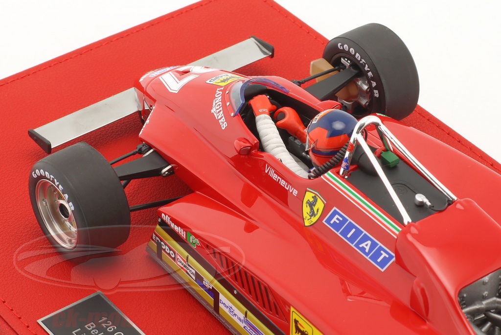 GP Replicas 1:18 Gilles Villeneuve Ferrari 126C2 #27