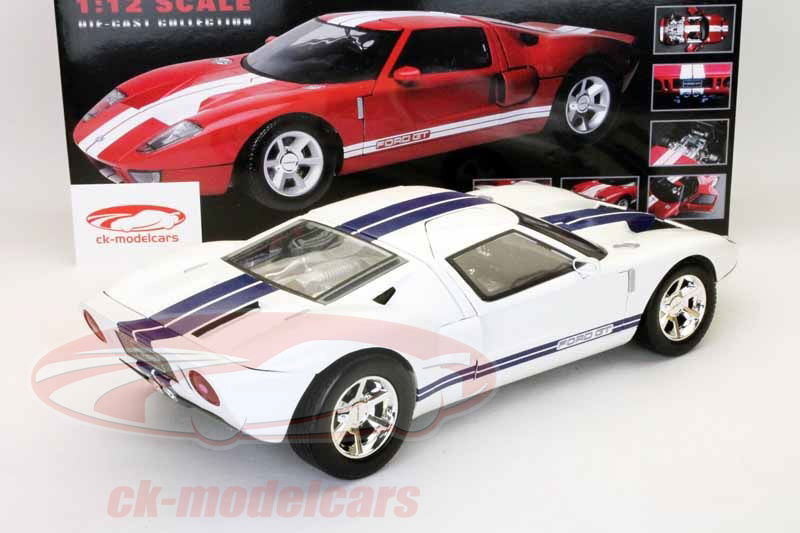 No.227 ミニカー1/12 MOTOR MAX FORD GT 1/12 Motormax Ford GT (White) Diecast Car Model