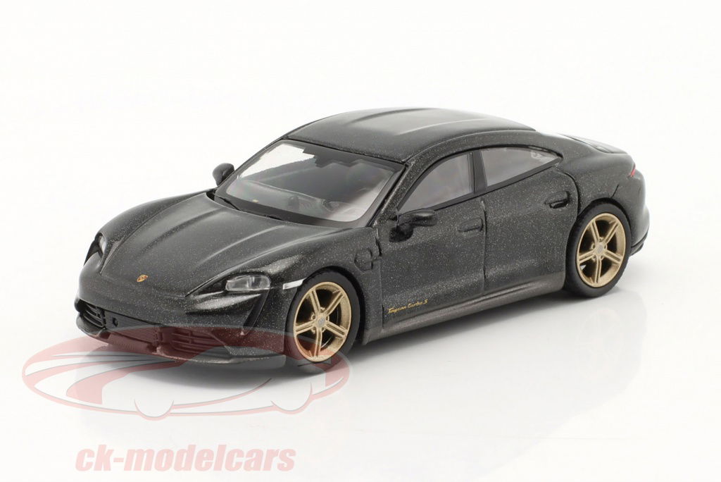 true-scale-1-64-porsche-taycan-turbo-s-lhd-volcano-grey-metallic-mgt00433l/