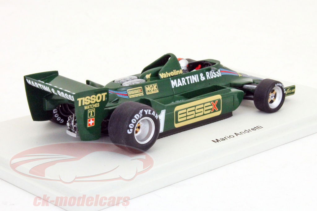 Spark 1:43 マリオ·アンドレッティロータス79＃1第4回​​ロング