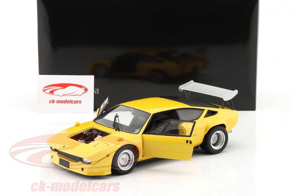 Kyosho 1:18 Lamborghini Urraco Rally year 1974 yellow