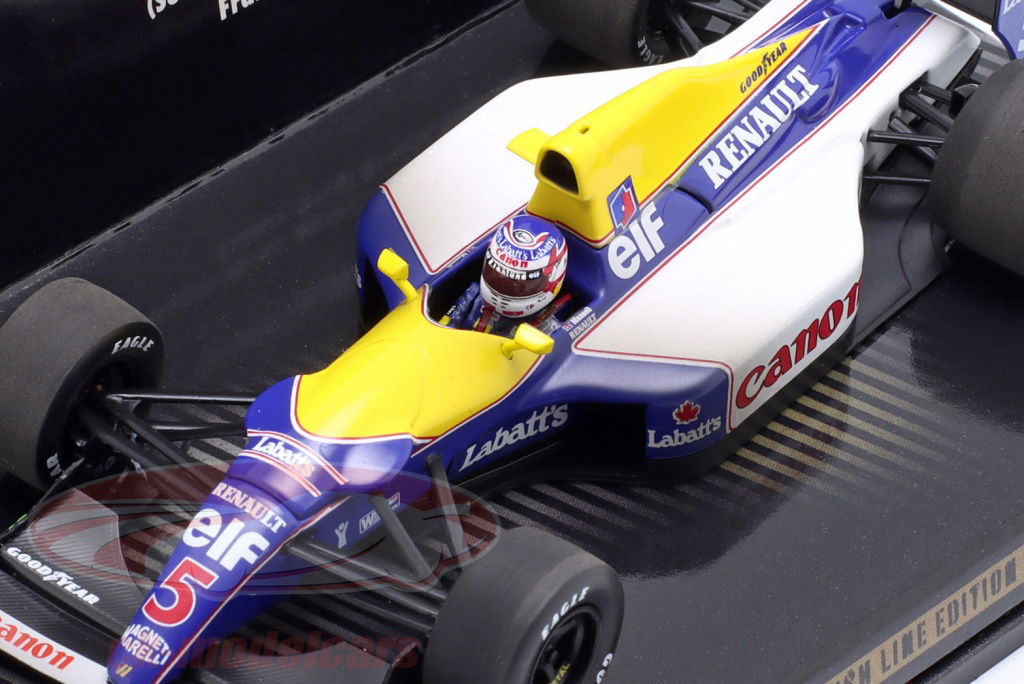 Minichamps 1:43 N. Mansell Williams FW14B Dirty Version #5