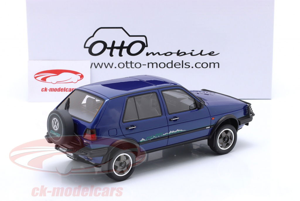 Ottomobile 1:18 Volkswagen VW Golf II Country year 1990 blue