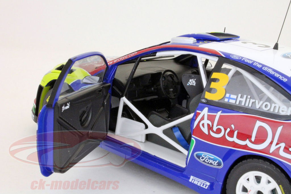 Ford Focus RS WRC09 限定版ミニカー 1:18 FORD FOCUS RS WRC09 – #4 J-M.Latvala / M.Anttila