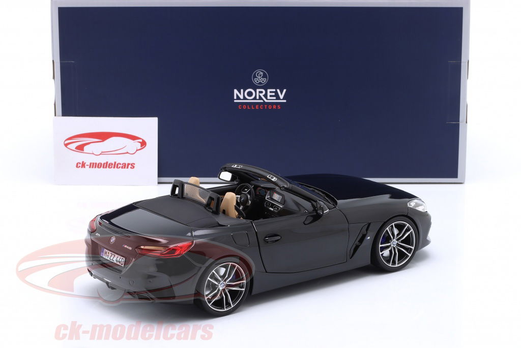 Norev 1:18 BMW Z4 建设年份2019 黑色的金属的183272 模型汽车