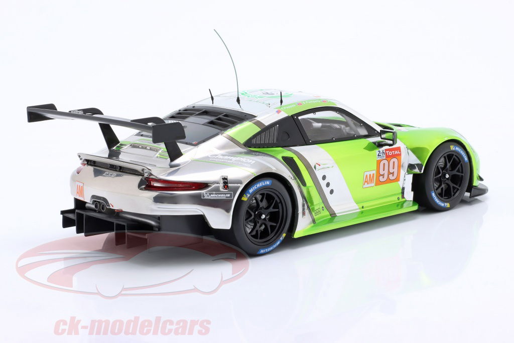 Ixo 1:18 Porsche 911 RSR #99 24h LeMans 2018 Proton