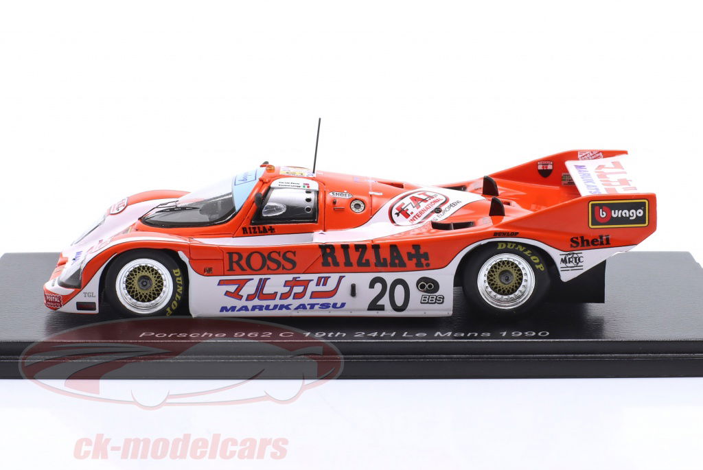 【SPARK】Porsche962 n°230 LM 1990 #S36 Spark Porsche 962 #230 Momo Gebhardt Racing Le Mans 1990 1