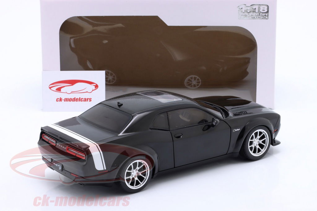 Solido 1:18 Dodge Challenger SRT Hellcat Redeye Black Ghost