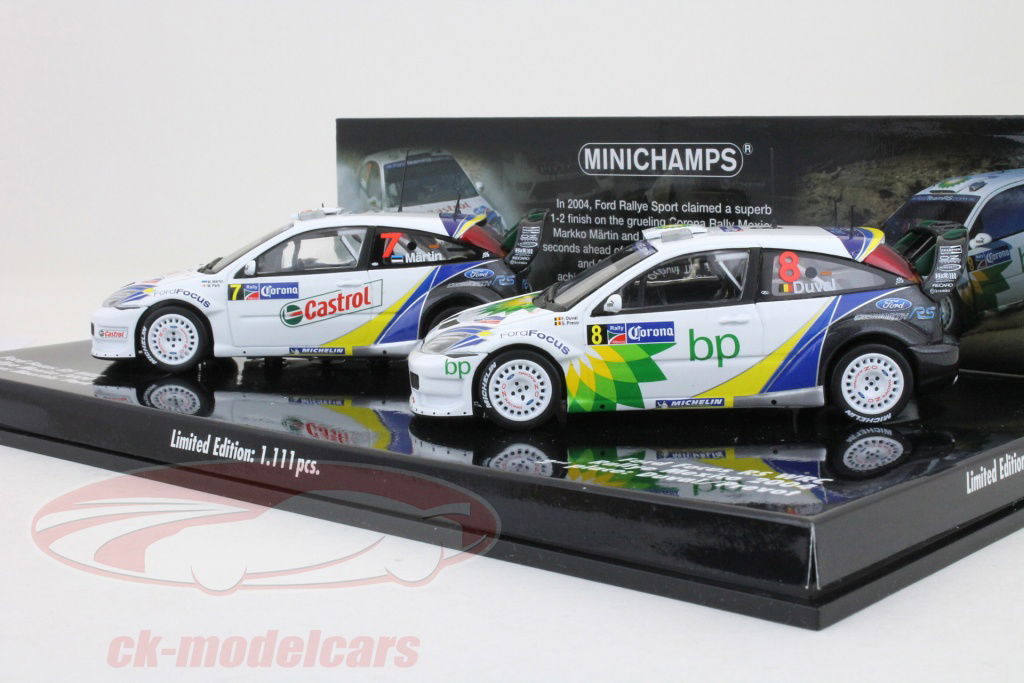 未開封 1/43 MINICHAMPS Ford Focus WRC Minichamps 1:43 Ford Focus WRC #2 Red Bull A1-Ring Rallye