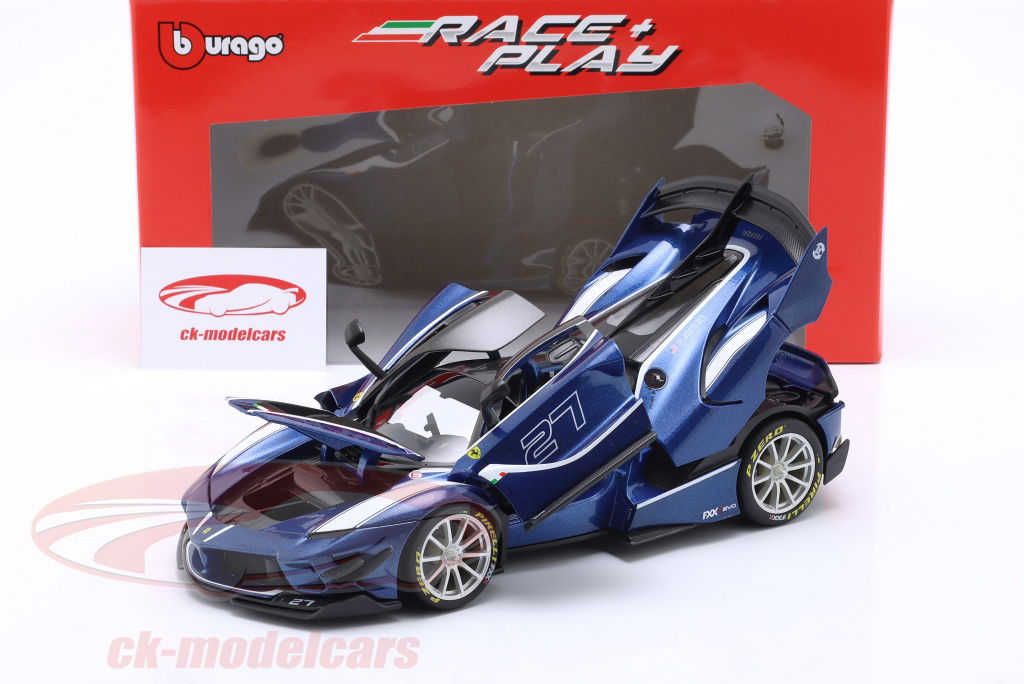 Bburago 1:18 Ferrari FXX-K Evo 2017 Peter Mann #27 Tour de