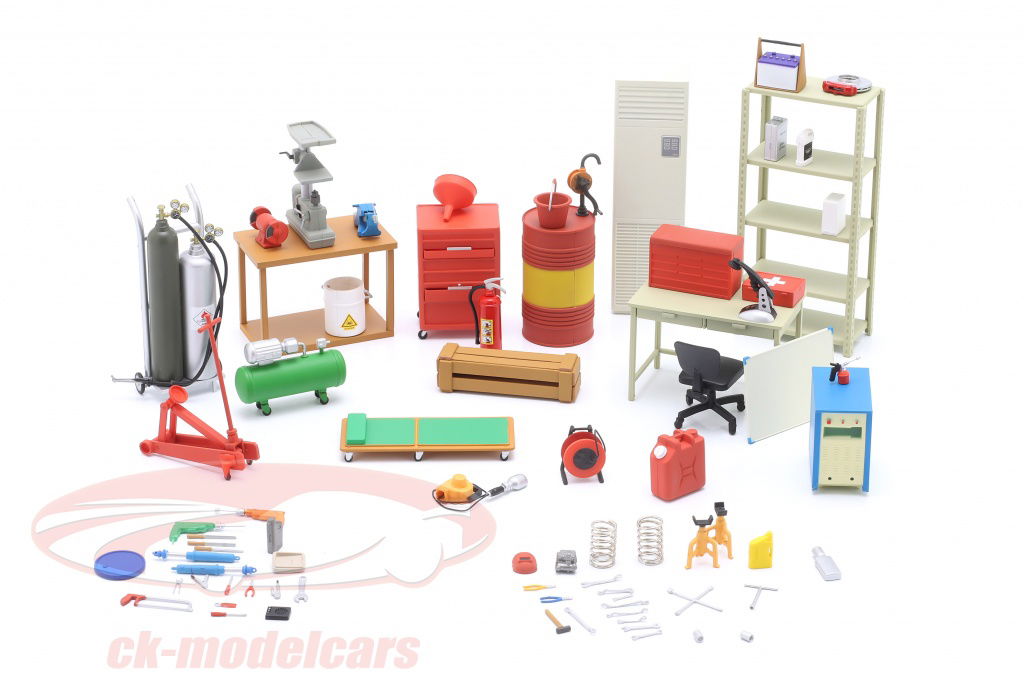 garage-kit-set-versione-1-1-18-autoart-49110/