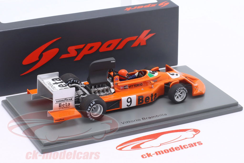 Spark 1:43 Vittorio Brambilla March 751 #9 British GP