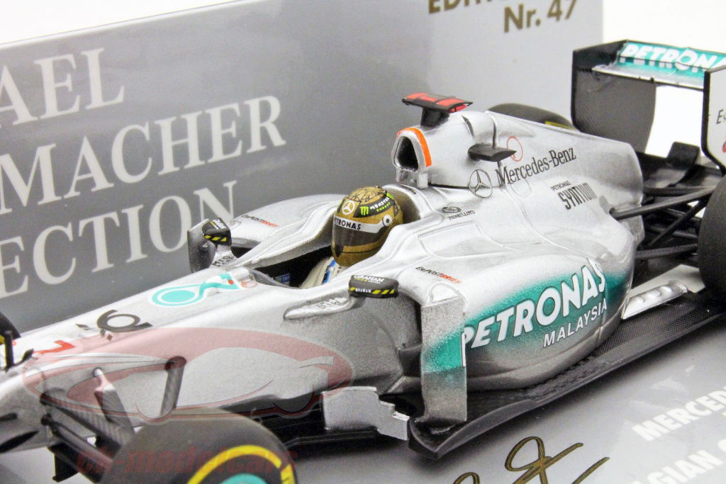 PMA MERCEDES GP W02 M.シューマッハ ベルギーGP 2011 2011 Mercedes GP MGP W02