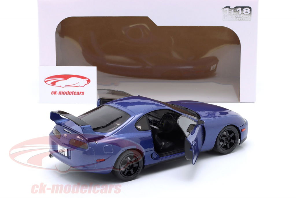 ワイルドスピード　1993 Toyota Supra 1/18 Solido 1:18 Toyota Supra MK4 (A80) Streetfighter year 1993