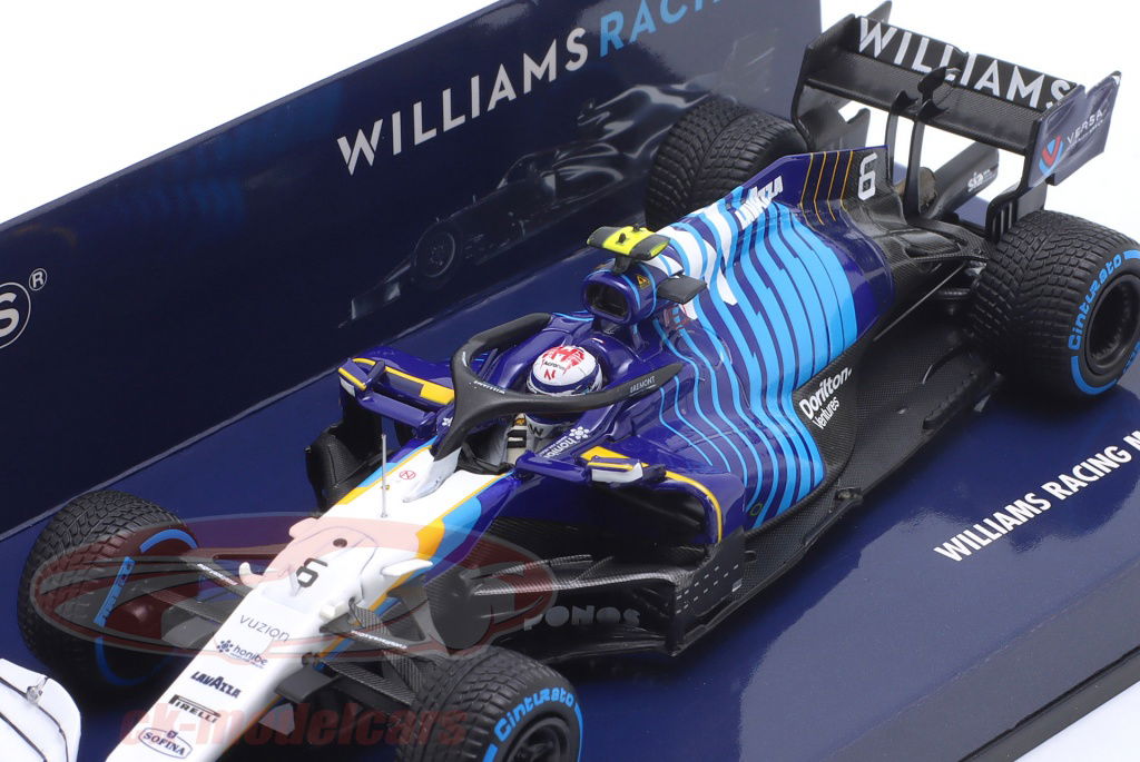 Minichamps 1:43 Nicholas Latifi Williams FW43B #6 Belgian GP