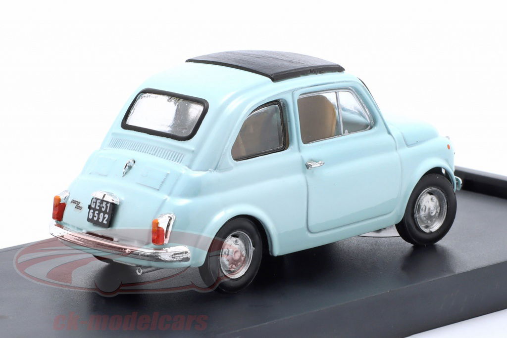 【500個限定】BRUMM製 1/43 FIAT　600D　1960　カタログ付 Brumm 1:43 Fiat 500 with yellow figure Jigen CK9991635 model